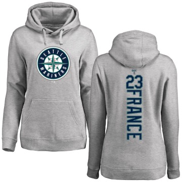 Men's Ty France Seattle Mariners Backer T-Shirt - Ash